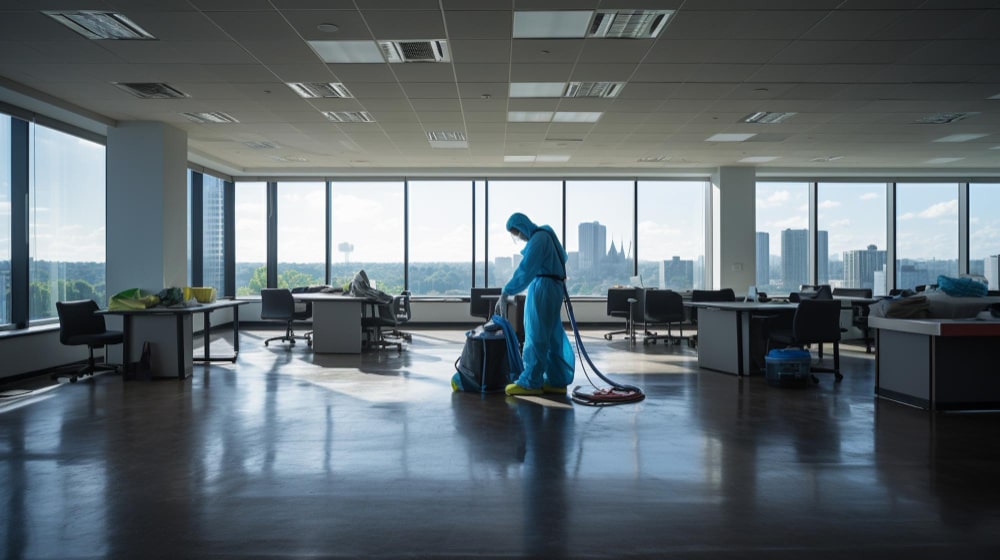 Commercial Cleaning by a Part-Time Maid Affordable, Flexible, and Professional Solutions for Businesses
